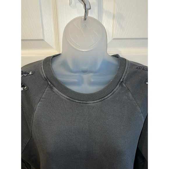 JOE'S JEANS The Evie Sequin Sweatshirt Size XS - Picture 5 of 7